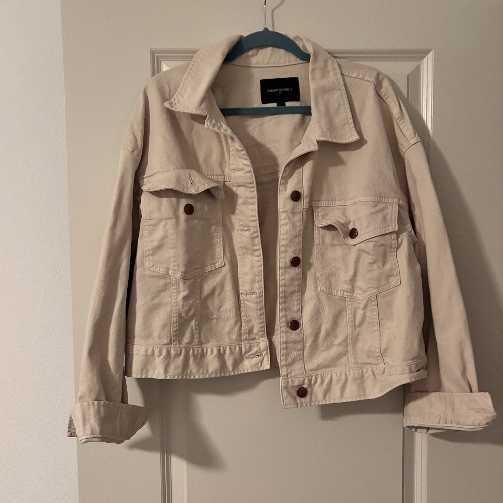 Women’s banana republic denim jacket